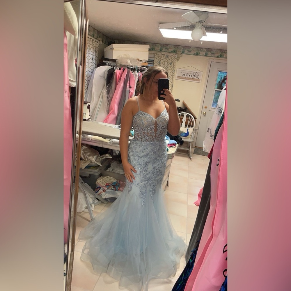 Blue Prom Dress🩵🩵🩵